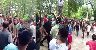 ‘বাজারের নামকরণ’ নিয়ে দুই গ্রামের সংঘর্ষে নিহত ১, রেলস্টেশনে আটকা ট্রেন